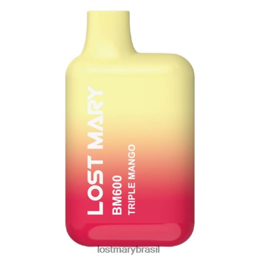 vape descartável mary perdido bm600 H22VDL139 manga tripla | LOST MARY Online Store