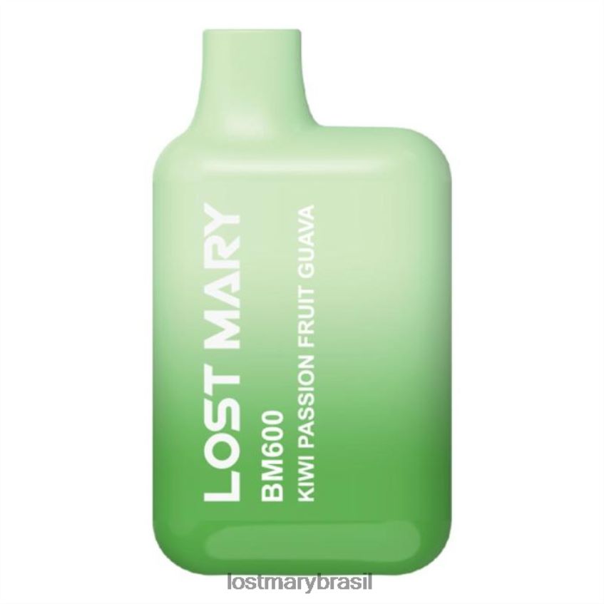 vape descartável mary perdido bm600 H22VDL147 kiwi maracujá goiaba | LOST MARY Vape Sale
