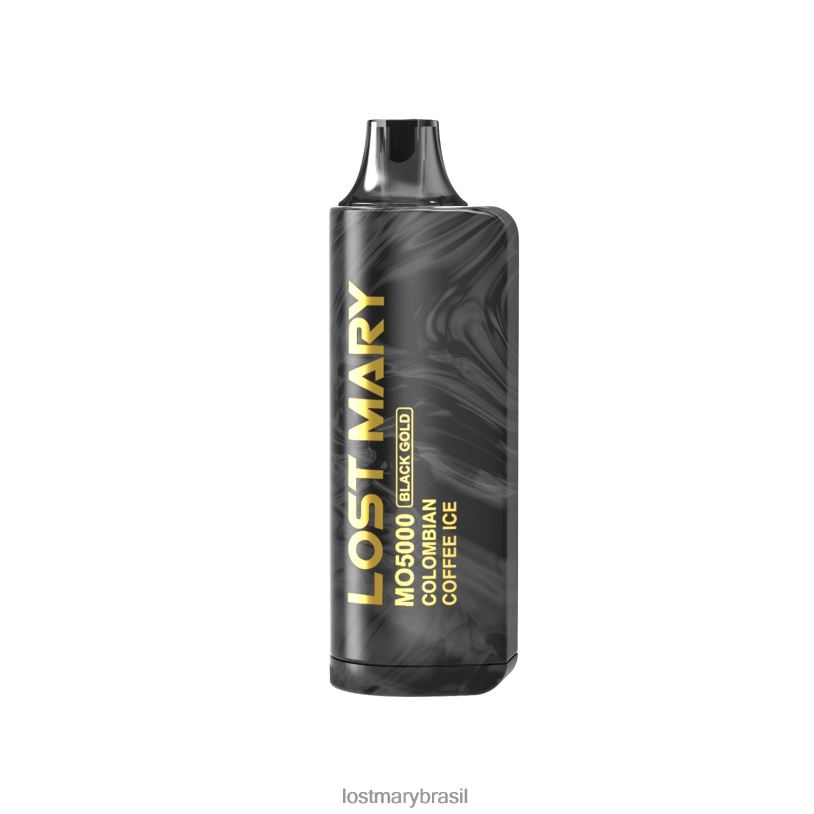 LOST MARY VAPE BRASIL | X0TD42 LOST MARY mo5000 ouro preto descartável 10ml