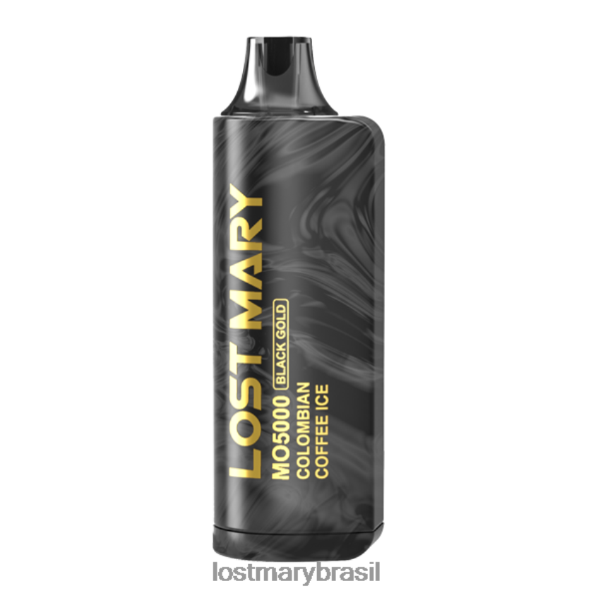 Lost Mary Mo5000 Edição Ouro Negro H22VDL94 gelo de café colombiano | LOST MARY Vape Okusi