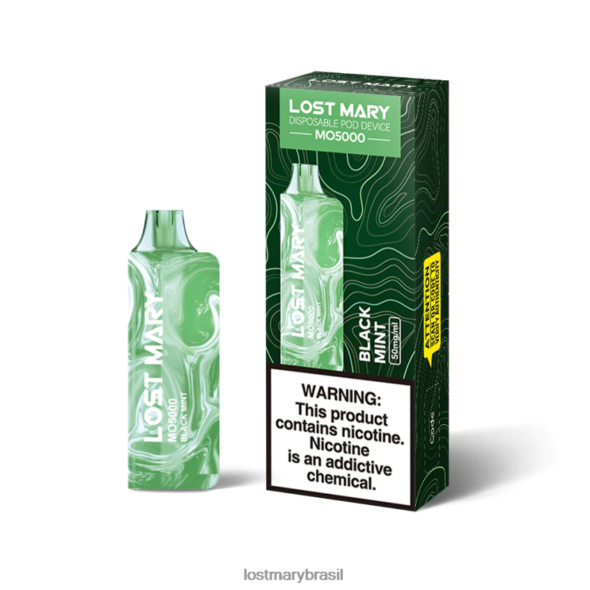 Maria perdida mo5000 H22VDL9 menta preta | LOST MARY Online Store