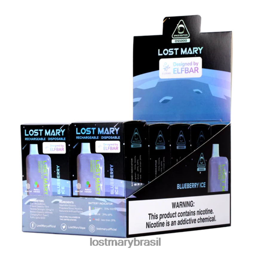 Maria perdida os5000 H22VDL16 gelo de mirtilo | LOST MARY Price